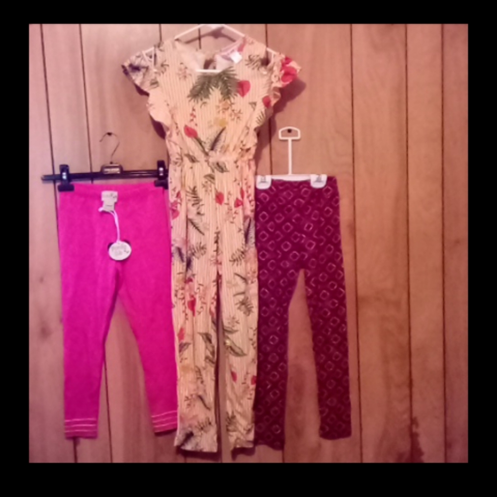 Girls#bundle girls jumper-jumpsuit pants and tops. Full priority box